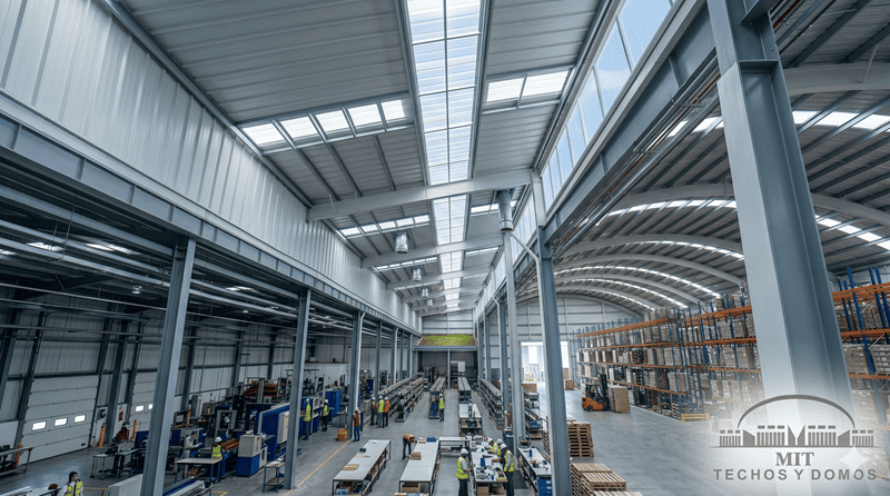 Techumbres para Naves Industriales