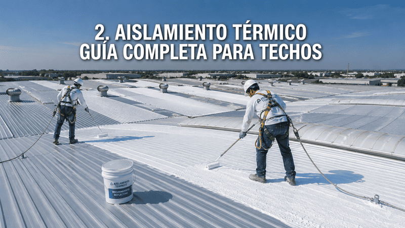 Aislamiento térmico industrial